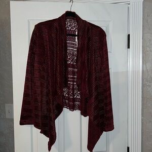 1 Bliss Lane Red Cardigan Size M